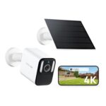 Anona Aurora 4K Solar Wireless Outdoor Security Cameras, 24/7 Recording