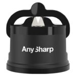 AnySharp Knife Sharpener, Hands-Free Safety, PowerGrip Suction