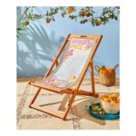 Aperol Spritz Orange Garden Deck Chair