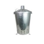 Apollo Galvanised Steel Garden Incinerator – 80L