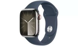 Apple Watch Series 9 GPSCell 41mm Steel Storm Blue Band M/L – free C&C