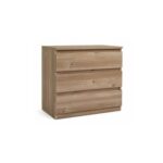 Argos Home Jenson 3 Drawer Chest – Oak Effect