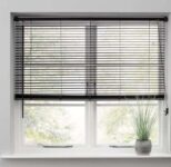 Argos Home Plastic Jet Black Venetian Blind – 90cm , Free C&C