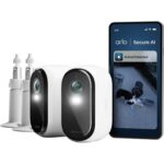 Arlo Essential 3 Smart Home Security Camera – White
