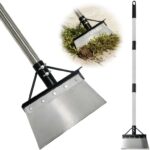 Armo Multifunctional Garden Shovel With Handle Adjustable Stainless Steel Garden Weed Remover & Moss Edging Spade 125cm