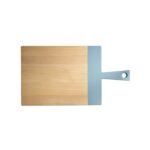 Ash Wood Serving Board Large Sky Blue