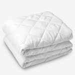 Aspire Homeware Single Mattress Protector (90 x 190 Cm) 30cm Deep Quilted Mattress Cover – Soft Anti Allergic Noiseless Mattress Protector Single Bed