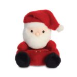 Aurora Palm Pals Santa Claus 5in Soft Toy Red White