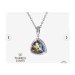 Aurora Trilliant Necklace with Swarovski Crystals