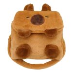 Auroriel Plush Capybara Backpack and Wallet