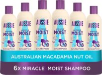 Aussie Miracle Moist Hydrating Shampoo Pack of 6x300ml