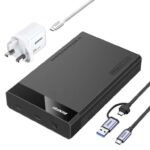 BENFEI 3.5/2.5 Inch SATA HDD/SSD Enclosure, Tool-Free Design with 20W GaN Charger and 2 USB C Cables BENFEI Direct GB /FBA