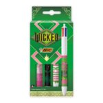 BIC Wicked 4-Color Retractable Ballpoint Pens, 4-Pack