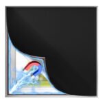 BKSAI 100% Magnetic Blackout Blind for Window
