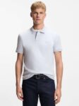BOSS Light Pastel Blue Passenger Short Sleeve Polo Shirt with code