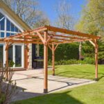 BPS Deluxe Wooden Pergola 2x2m / 3x3m £304.99 / 4x3m £409.99