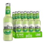 BREEZER Zingy Lime Alcoholic Drink 3.4% ABV 12×27.5cl
