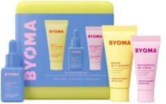 BYOMA So Hydrated Travel Size Gift Set – Skincare Minis (30ml, 15ml, 15ml)