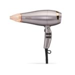BaByliss Shimmer Hair Dryer – 2100W Professional Ionic Blow Dryer, Fast Drying Ceramic Hair Dryer, 3 Heat & 2 Speed Settings, Silver, 5336BU