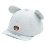 Baby Adjustable Baseball Cap Sun Hat, 43-48cm, Blue