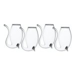BarCraft Port and Liqueur Sipper Glasses 4-Pack 90ml Gift Box