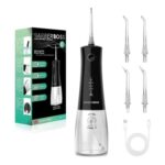 BarberBoss Cordless Water Flosser with 4 Jet Tips, 5 Modes