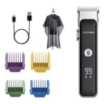 BarberBoss Professional Mens Facial Trimmer & Beard Grooming Kit: