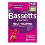 Bassetts Vitamins 7-11 Years Raspberry Flavor Multivitamins 60 – £6.07 S&S
