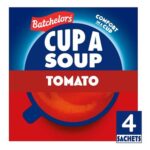 Batchelors Cup a Soup Tomato Instant Soup, 4 Sachets, 93 G
