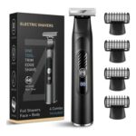 Beard Trimmer for Men All-in-One Body Hair Trimmer IPX7 Waterproof