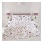 Becky Lilac Floral 200TC 100% Cotton Duvet Set