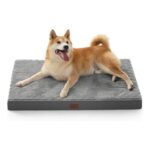 Bedsure Orthopedic Dog Crate Bed, Medium, 89x56x7 Cm, Washable