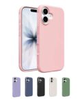 Belkin SheerForce Protect MagSafe Compatible iPhone 17 Case, Anti-Scratch Treated Coating, Transparent, & Shockproof iPhone Case – Pink