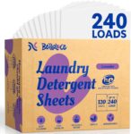 BellaLuce Laundry Detergent Sheets, Lavender, 240 Loads