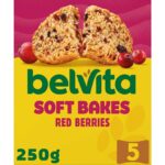 Belvita Soft Bakes Red Berries Breakfast Biscuits, 250g