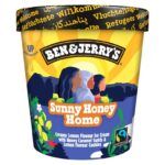 Ben & Jerrys Sunny Honey Home Ice Cream Tub – 465ml – Instore Middleton