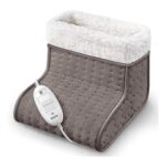 Beurer FW20UK Cosy Foot Warmer – Taupe, 3 Heat Settings
