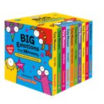 Big Emotions Tiny Monsters 10 Book Collection: Manners, Behaviours and Feelings (Tiny Monsters Do Not Bite, Feel Excited, Feel Brave, Feel Jealous, Feel Happy, Wash Their Hands, Are Gentle.etc.)