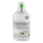 Biomed Superwhite Natural Coconut Mouthwash for Gentle Whitening, Alcohol Free, Coconut & Mint – 500ml