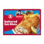 Birds Eye 2 Battered Fish Fillets 200g
