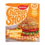 Birds Eye Chicken Shop 2 Ultimate Breaded Chicken Fillet Burgers 227g