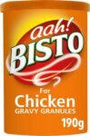 Bisto Chicken Gravy Granules, 190 g Drum (1-Pack)