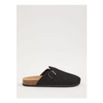 Black Closed Toe Mule