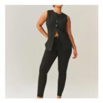 Black Hourglass High Rise Skinny Jeans