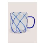 Blue Glass Mug