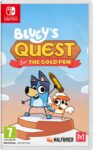 Blueys quest for the gold pen Nintendo Switch with code – free click and collect