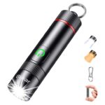 Blukar 2026 Gen 2 Small Torch Rechargeable, EDC Mini Flashlight, 2 Colour / 8 Lighting Modes, Black – Sold by Flying-Store / FBA