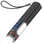 Blukar 2026 Gen 2 Torch Rechargeable, Dual Light Sources with COB Side Light 2 Colour/8 Lighting Modes, Black – Sold by Flying-Store / FBA
