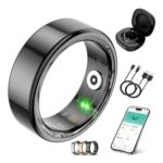 BohoJoc Smart Ring – Heart Rate, Sleep, SpO2, Steps (iOS/Android)