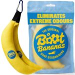 Boot Bananas Original Shoe Deodorisers, Banana-Shaped Fresheners – Reusable – Sold by Boot Bananas Ltd / FBA
